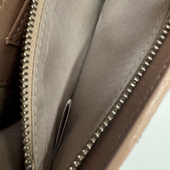 Jimmy Choo Ombré Pink Flamingo Platinum Lizzie Mini Glitter Clutch Shoulder Bag - Picture 13 of 14